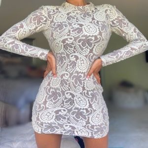 Urban Outfitters Nude Design Dress